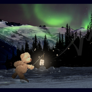 Bear Heading Home Digital Art