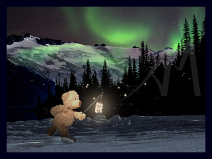 Bear Heading Home Digital Art