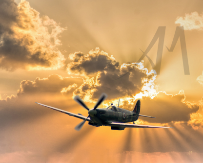 Spitfire sunrise